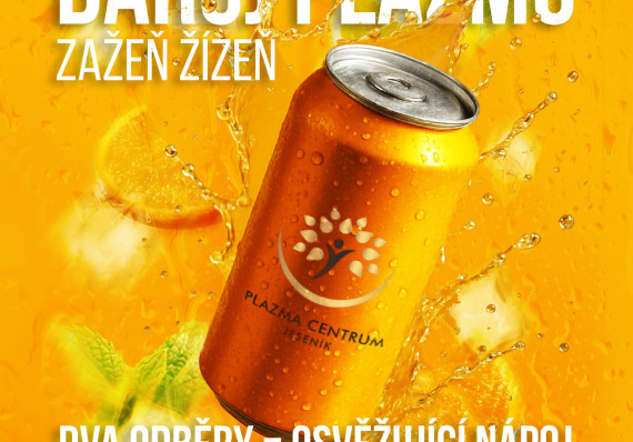 Daruj v červnu plazmu - čeká tě letní osvěžení! ☀️
