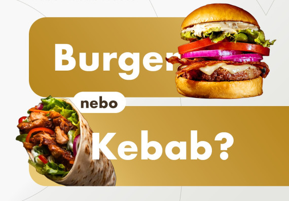 Burger nebo kebab? V září si vybereš ty!