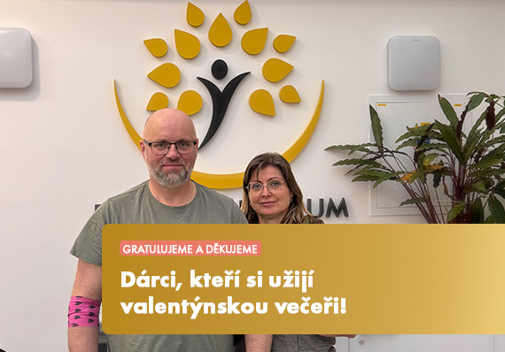 Valentýnská večeře již zná své dárce!