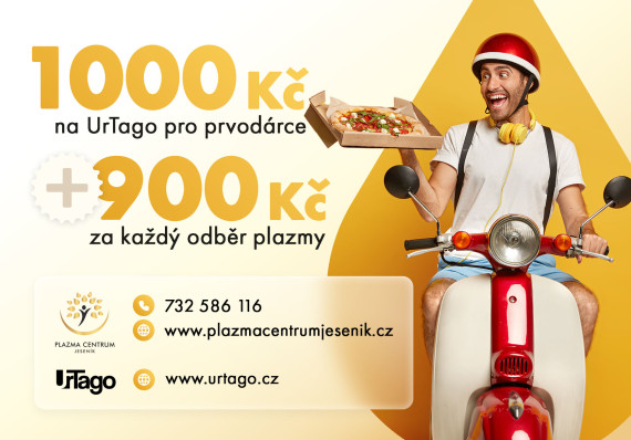 1000 Kč na UrTago pro nové dárce!